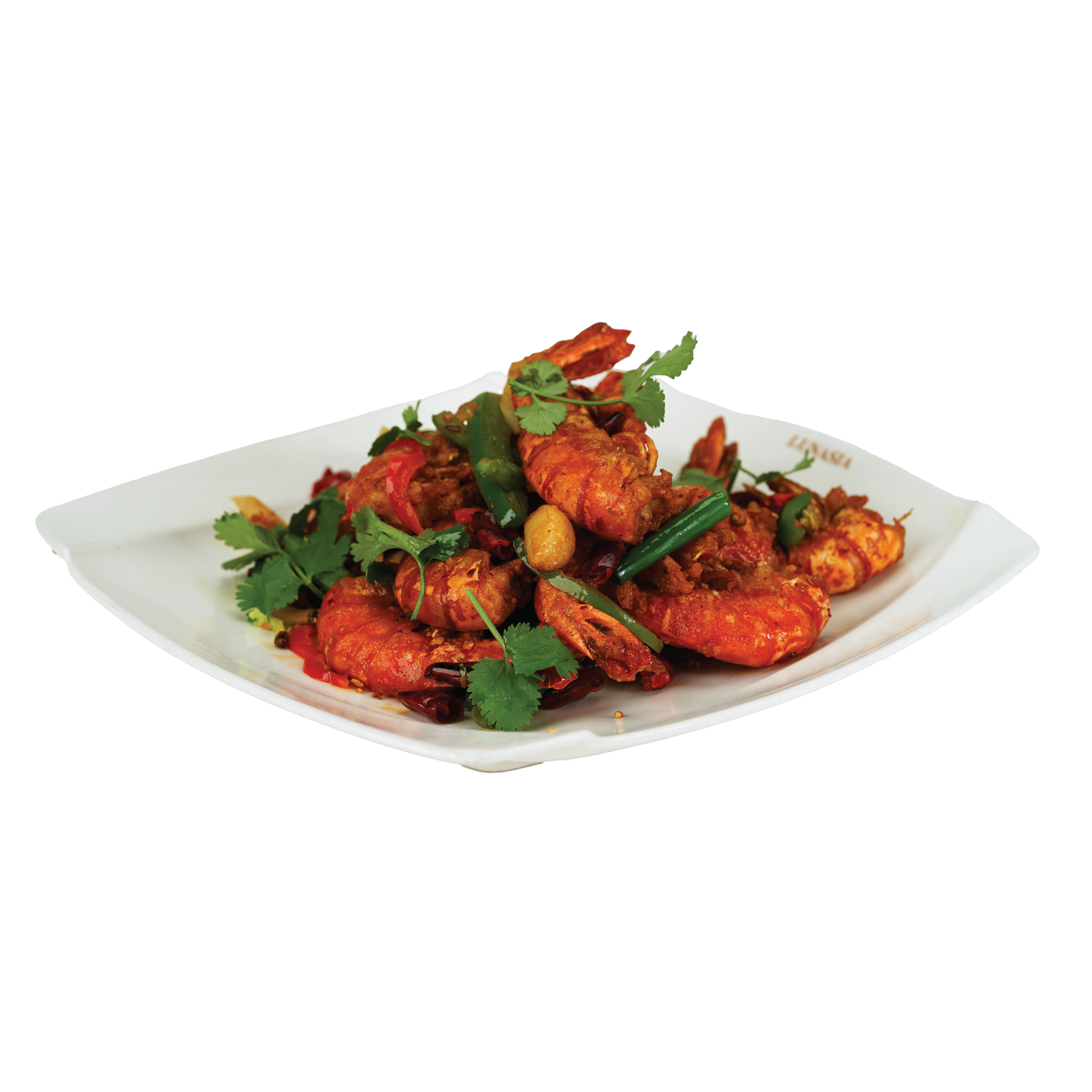 Spicy Sautéed Tiger Shrimp