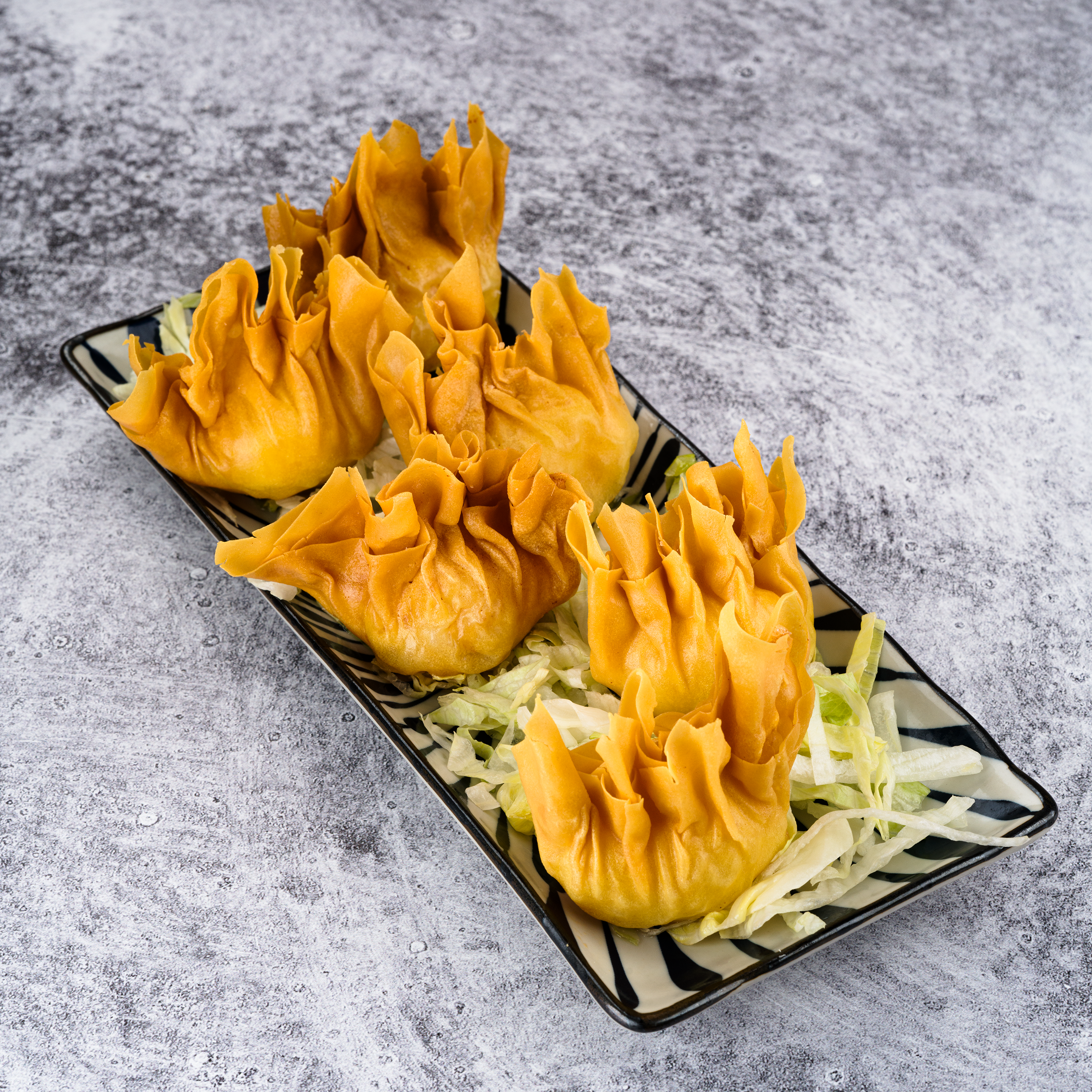 Deep-Fried Shrimp & Pork Dumpling