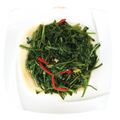 Stir Fried Spinach and Jalapeno