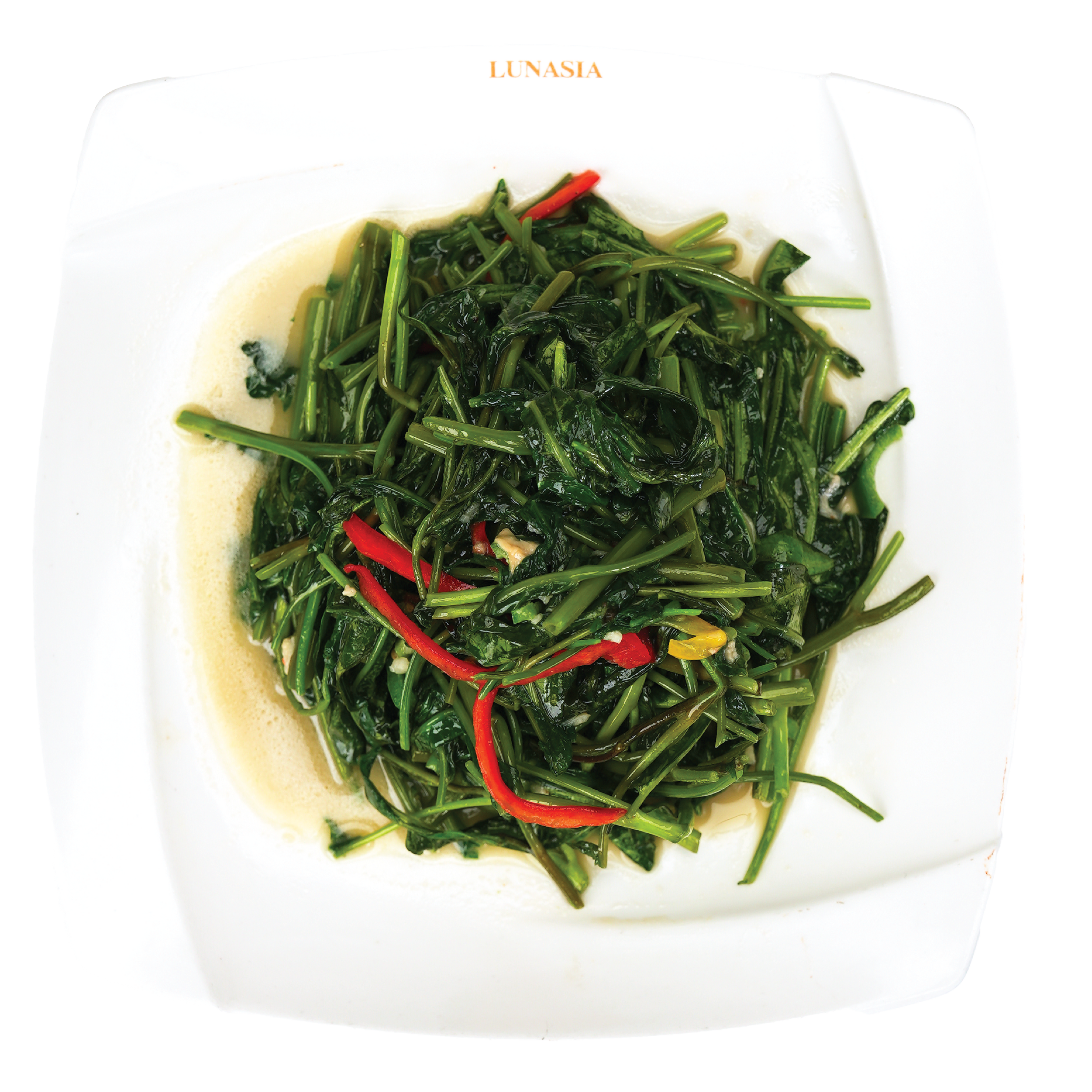 Stir Fried Spinach and Jalapeno