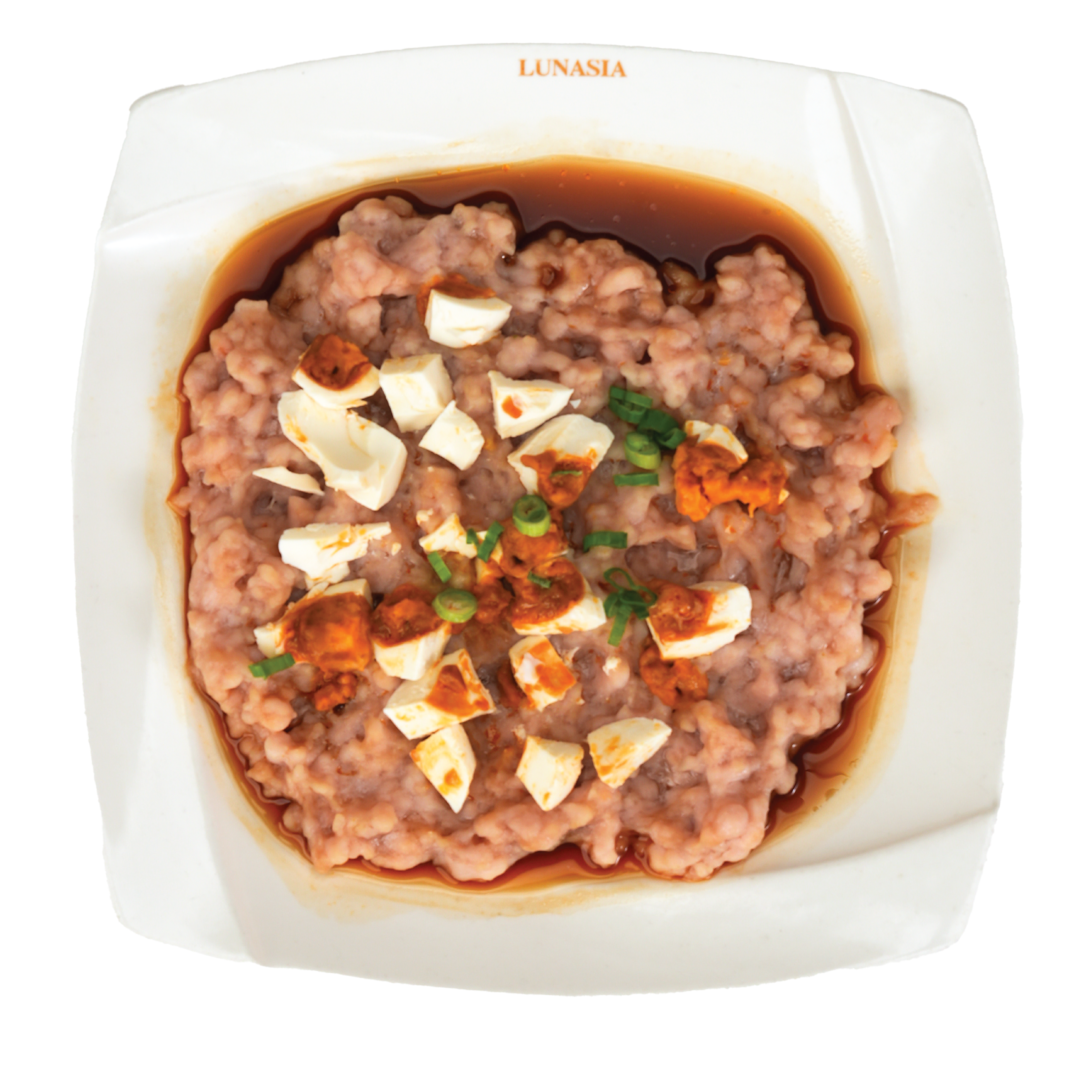 Steamed Pork Patty with Salted Egg