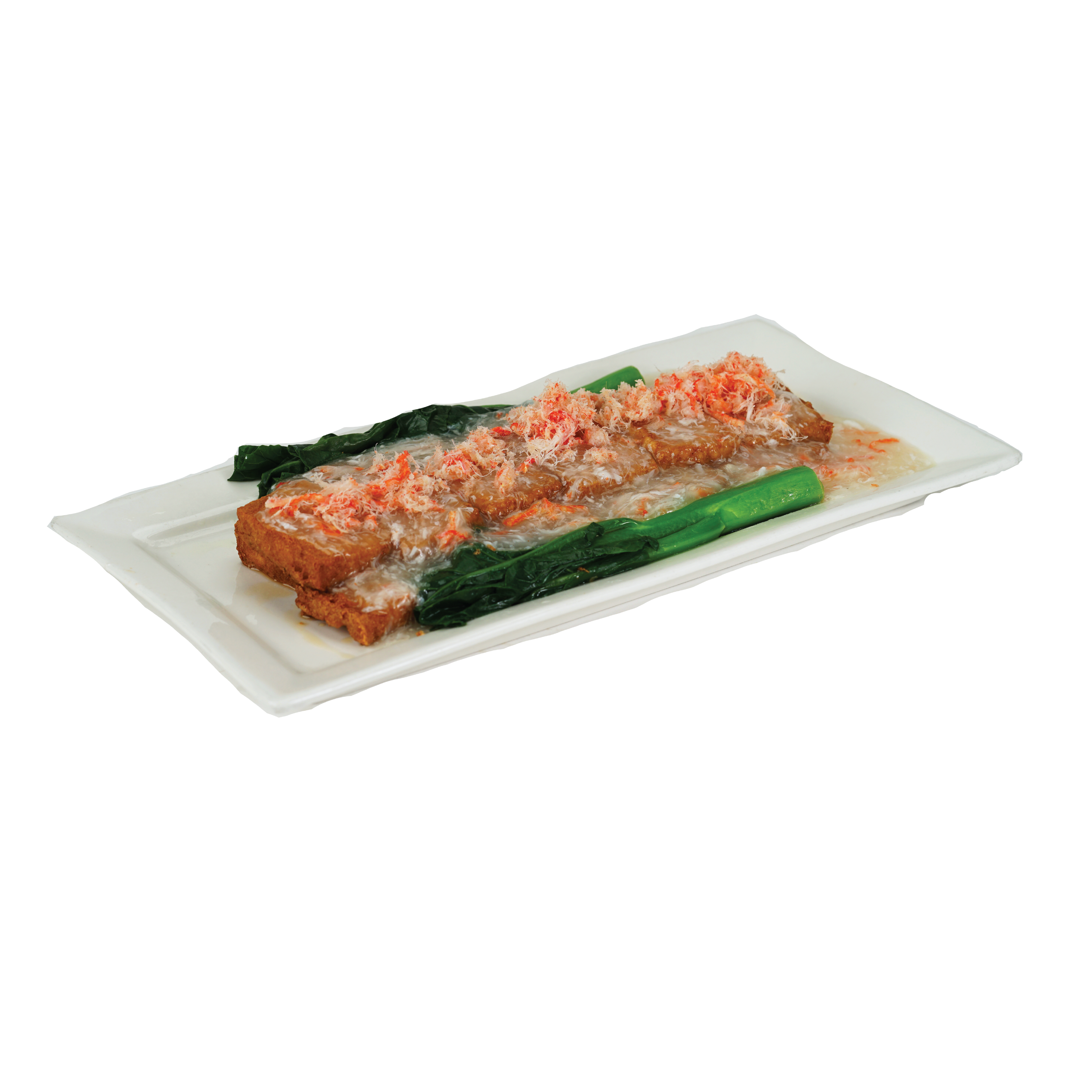 Crispy Tofu with Crab