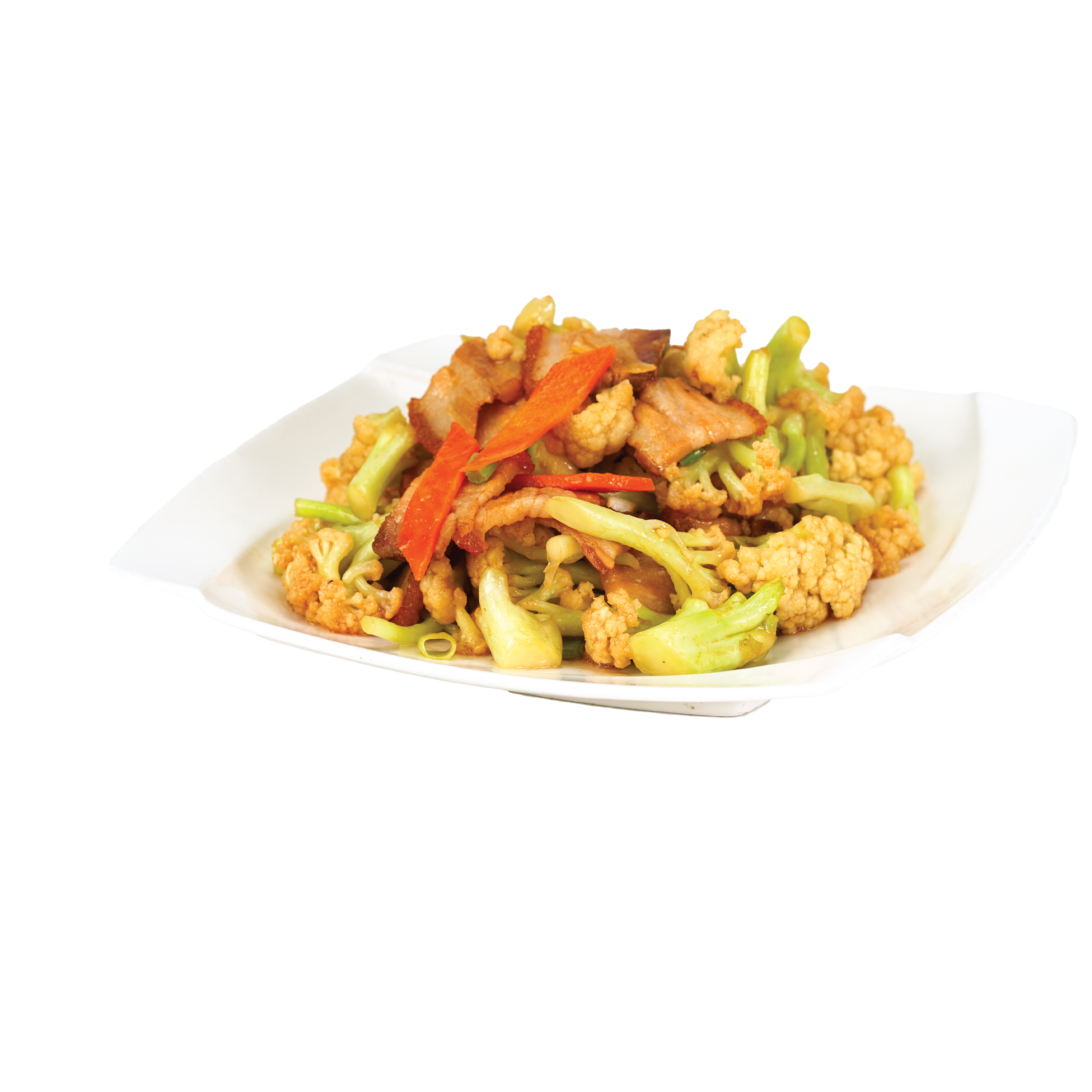 Roasted Pork Belly and Taishan Cauliflower