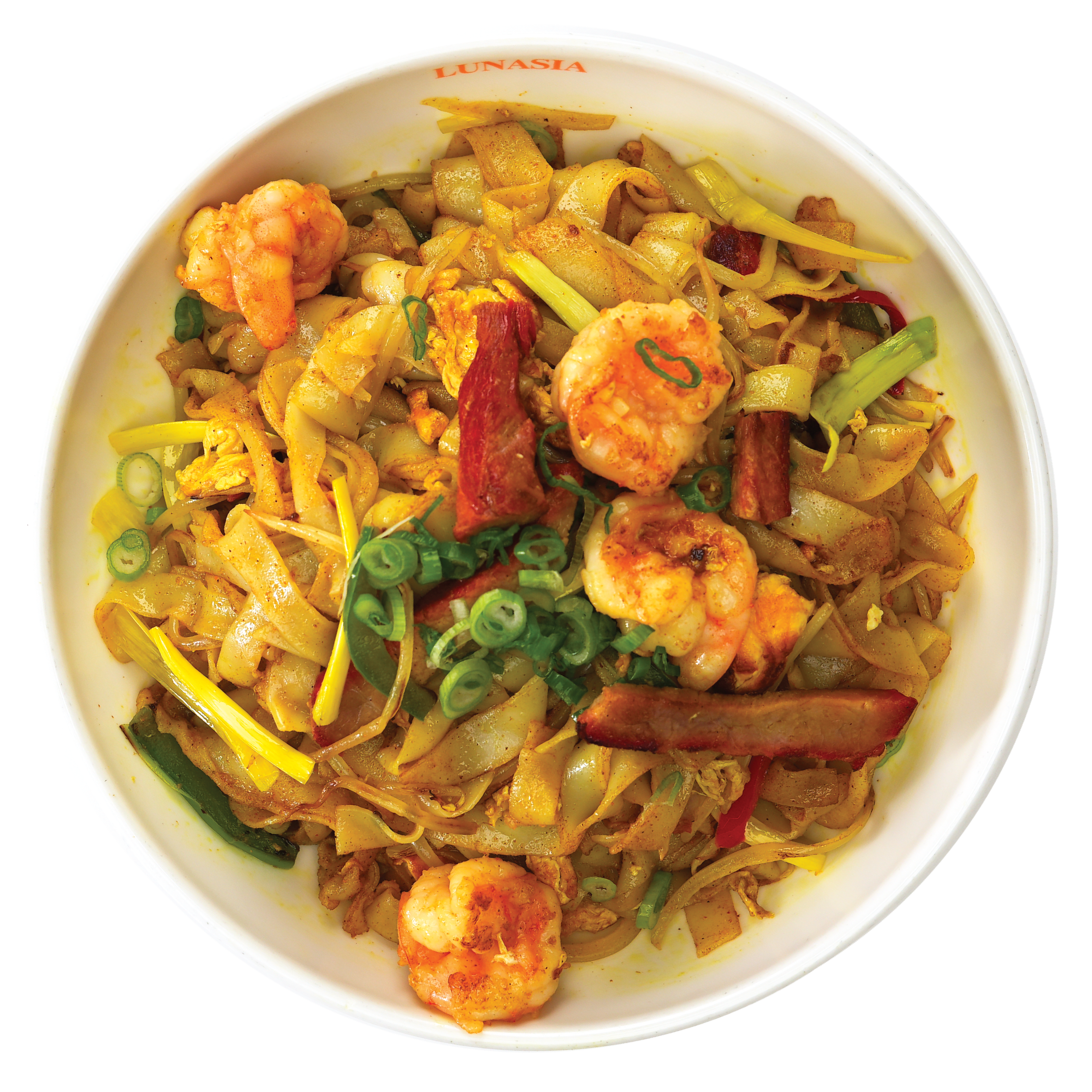 Pan Fried Curry Chow Fun