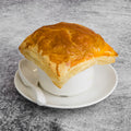 Signature Puff Pastry Over Sweet Almond Soup