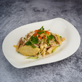 Sesame Shredded Chicken & Sliced Cucumber