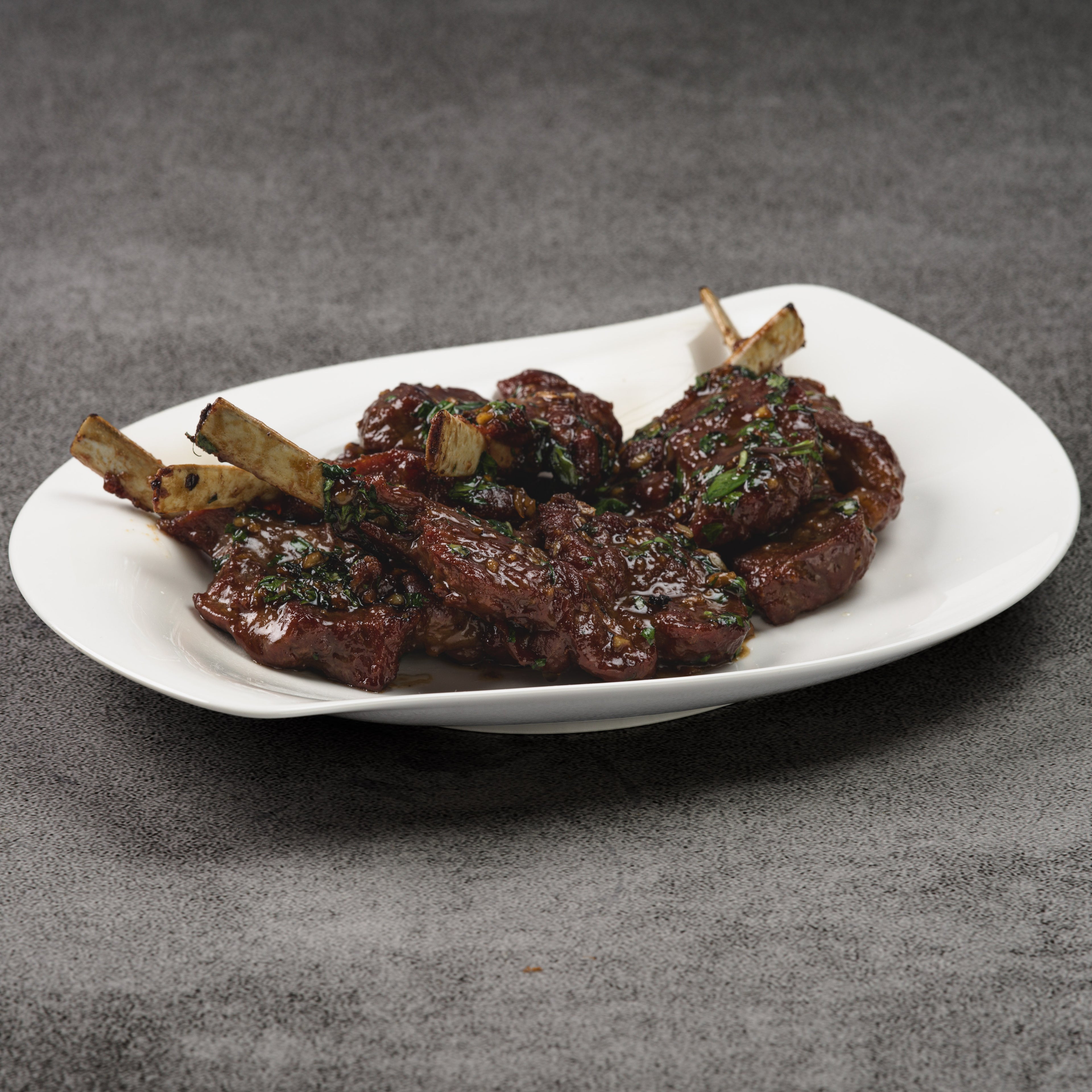 Grilled Lemongrass Lamb Chop